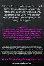 Ultra Dark Tanning Solution
